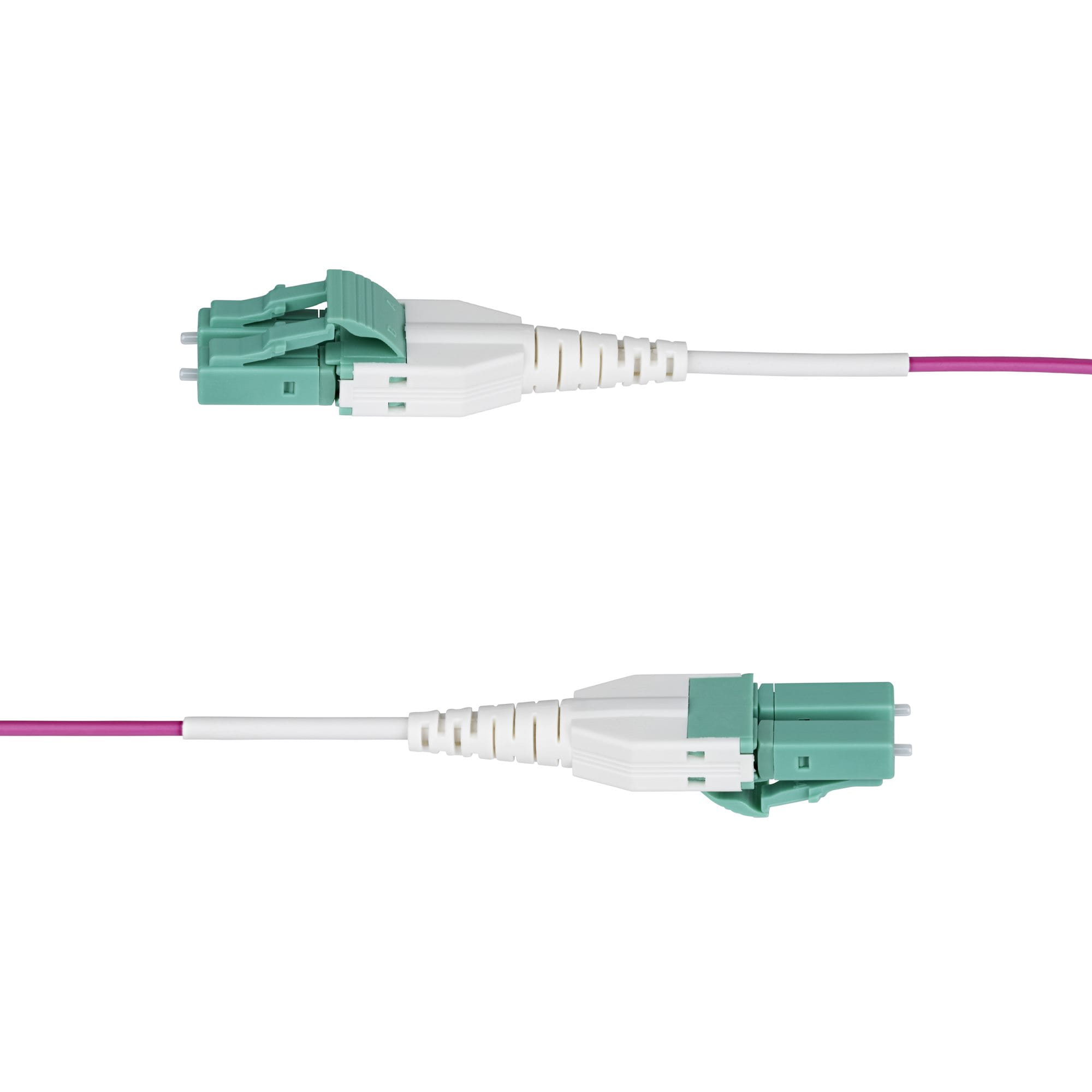 StarTech.com 20m (66ft) LC/LC (UPC) OM4 Multimode Fiber Optic Cable, OFNR - Patch-Kabel - LC/UPC Duplex Multi-Mode (M)