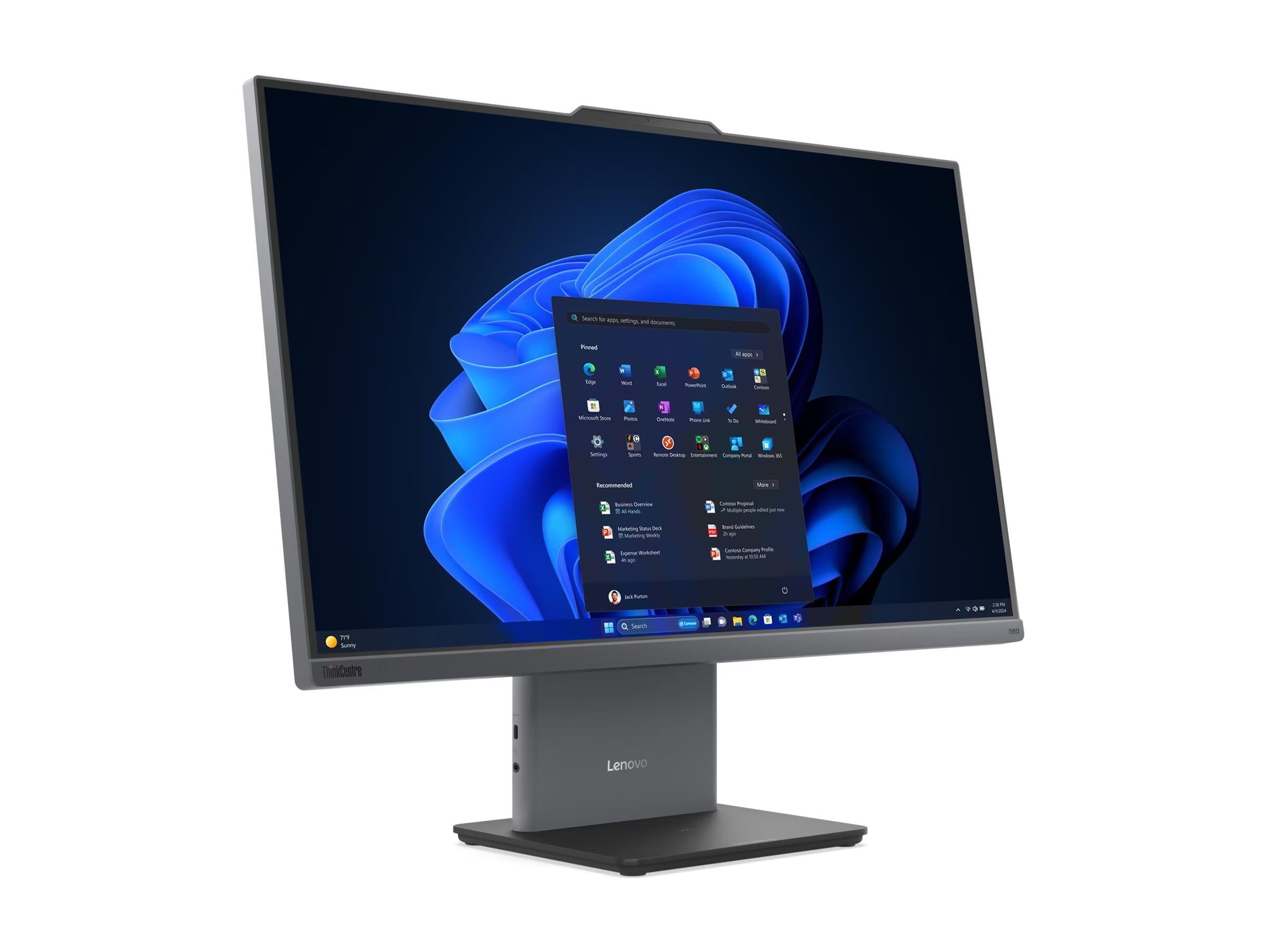 Lenovo ThinkCentre neo 50a 27 Gen 6 LNL 13QF - All-in-One