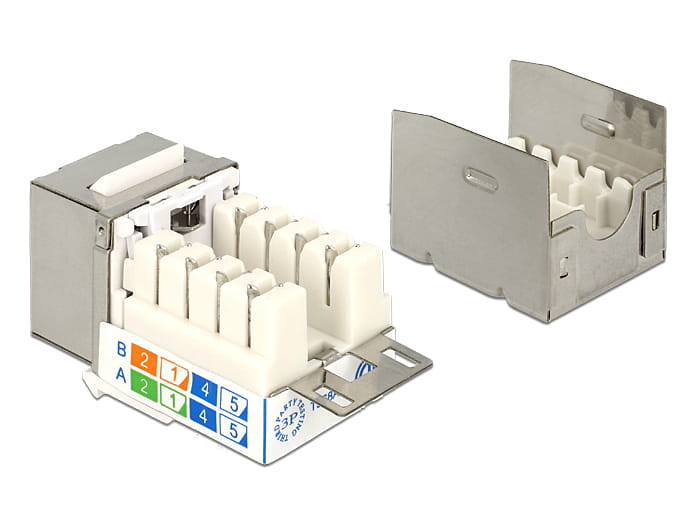 Delock Modulare Eingabe - CAT 6 - STP - RJ-45
