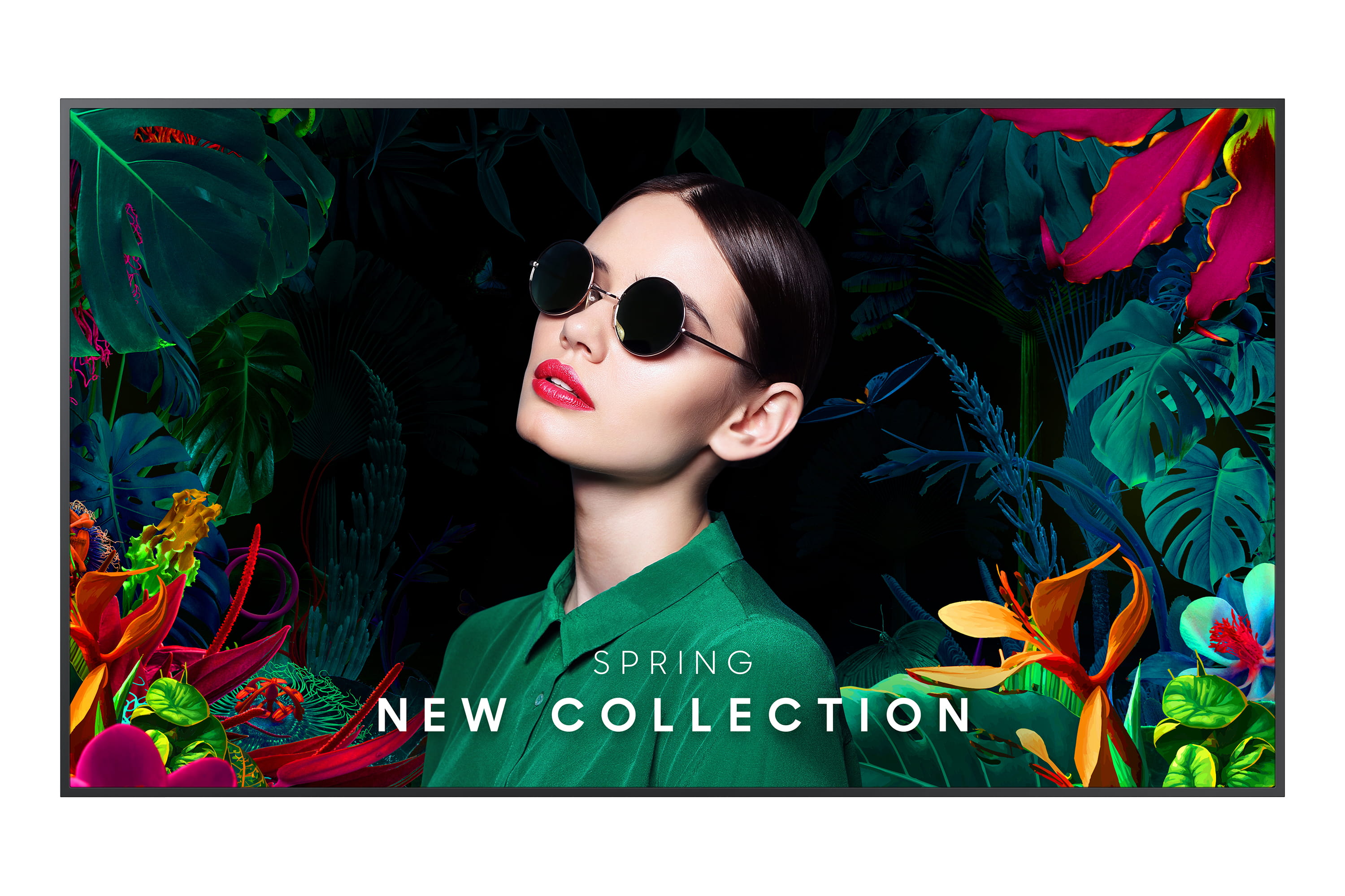 Samsung QM65C - 163 cm (65") Diagonalklasse QMC Series LCD-Display mit LED-Hintergrundbeleuchtung - Crystal UHD - Digital Signage - Tizen OS - 4K UHD (2160p)