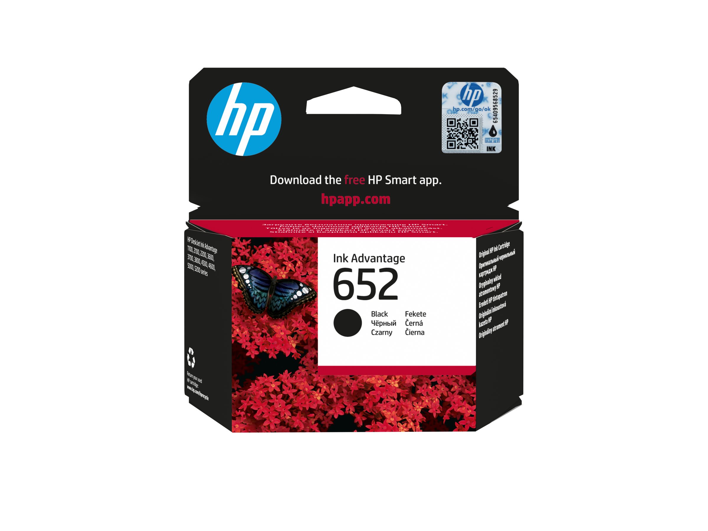 HP 652 - 6 ml - original - Ink Advantage - Tintenpatrone