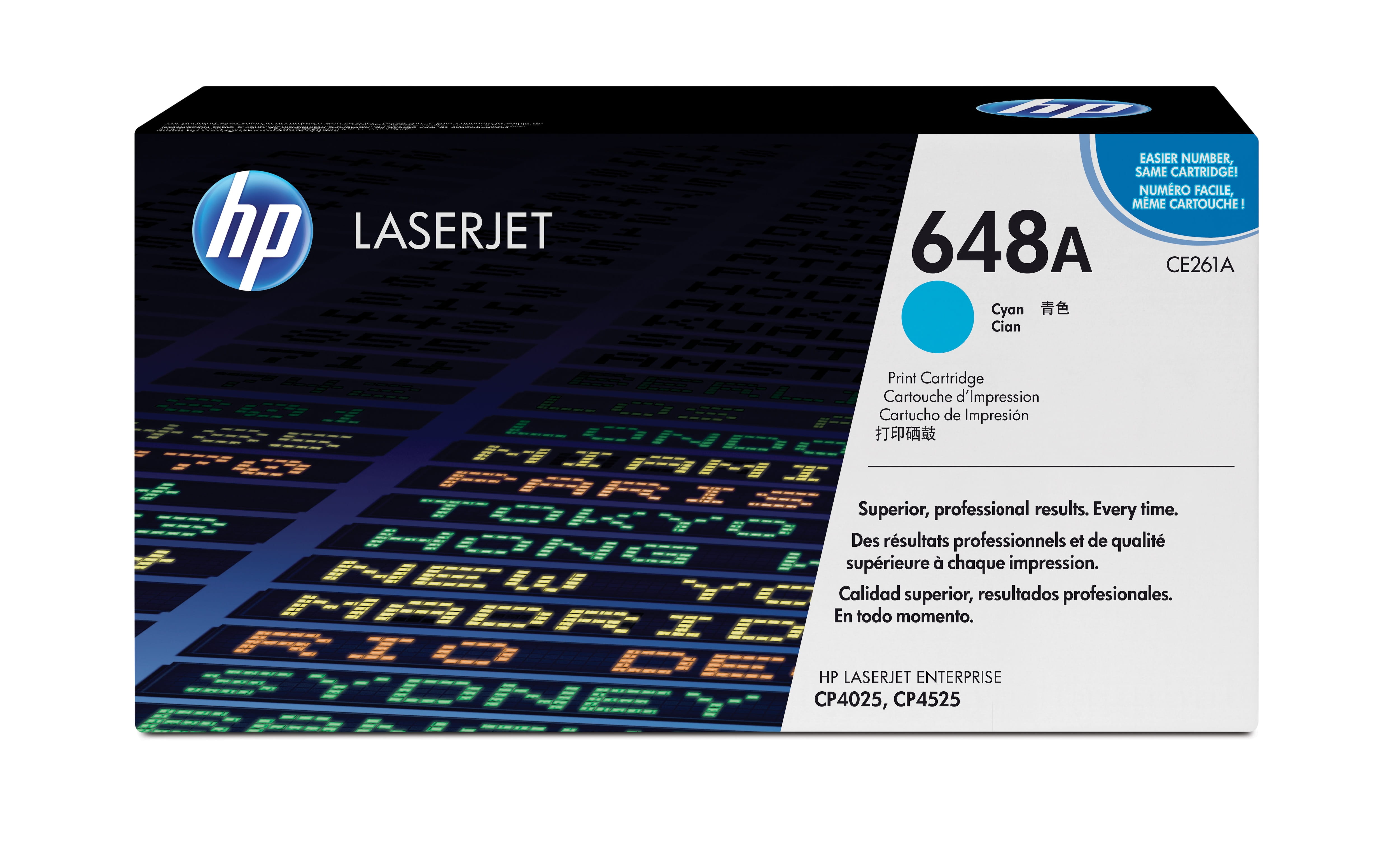 HP 648A - Cyan - original - LaserJet - Tonerpatrone (CE261A)