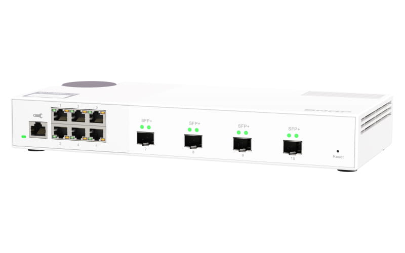 QNAP QSW-M2106-4S - Switch - managed - 6 x 2.5GBase-T