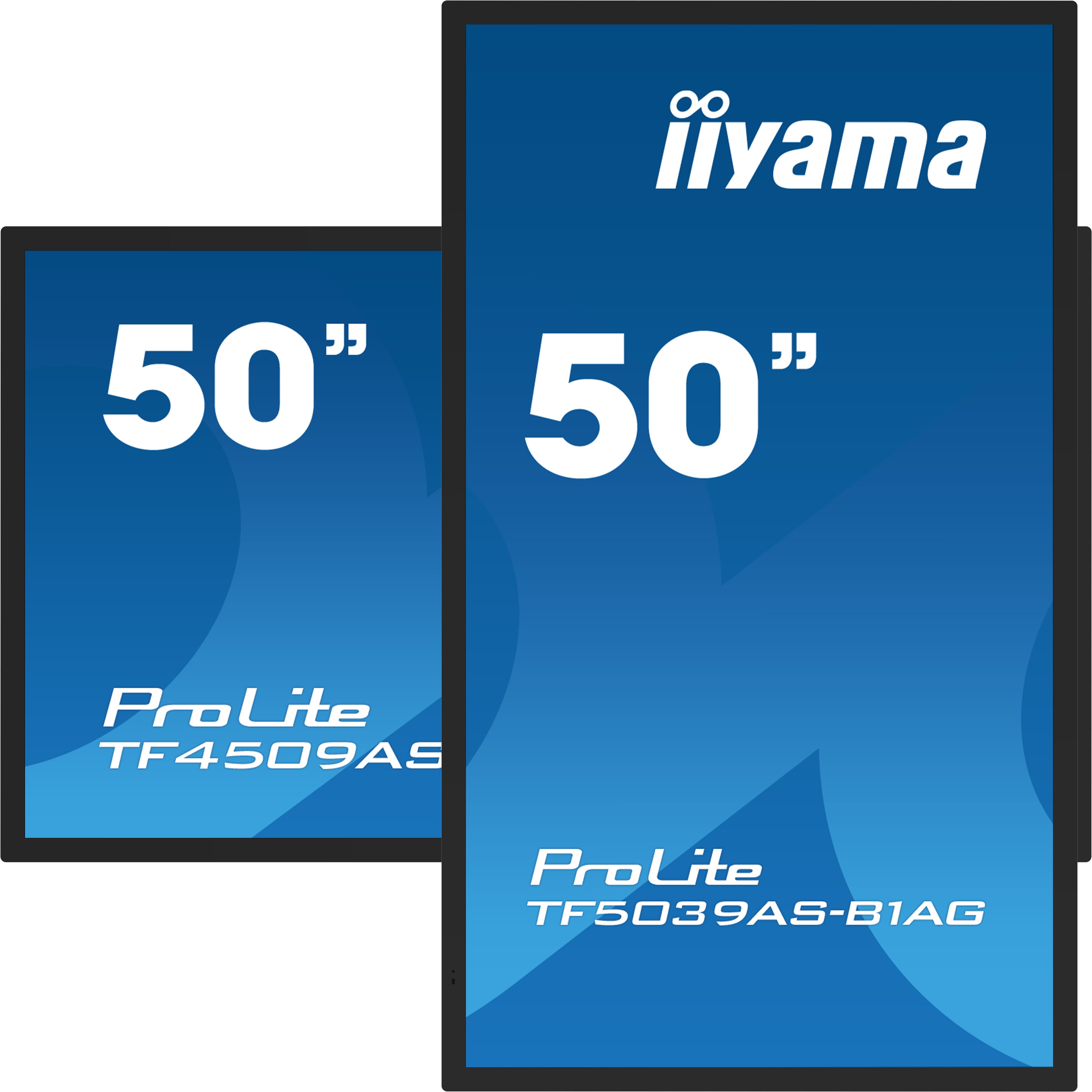 Iiyama ProLite TF5039AS-B1AG - 127 cm (50") Diagonalklasse LCD-Display mit LED-Hintergrundbeleuchtung - Digital Signage - mit Integrierter Media-Player und Touchscreen (Multi-Touch)