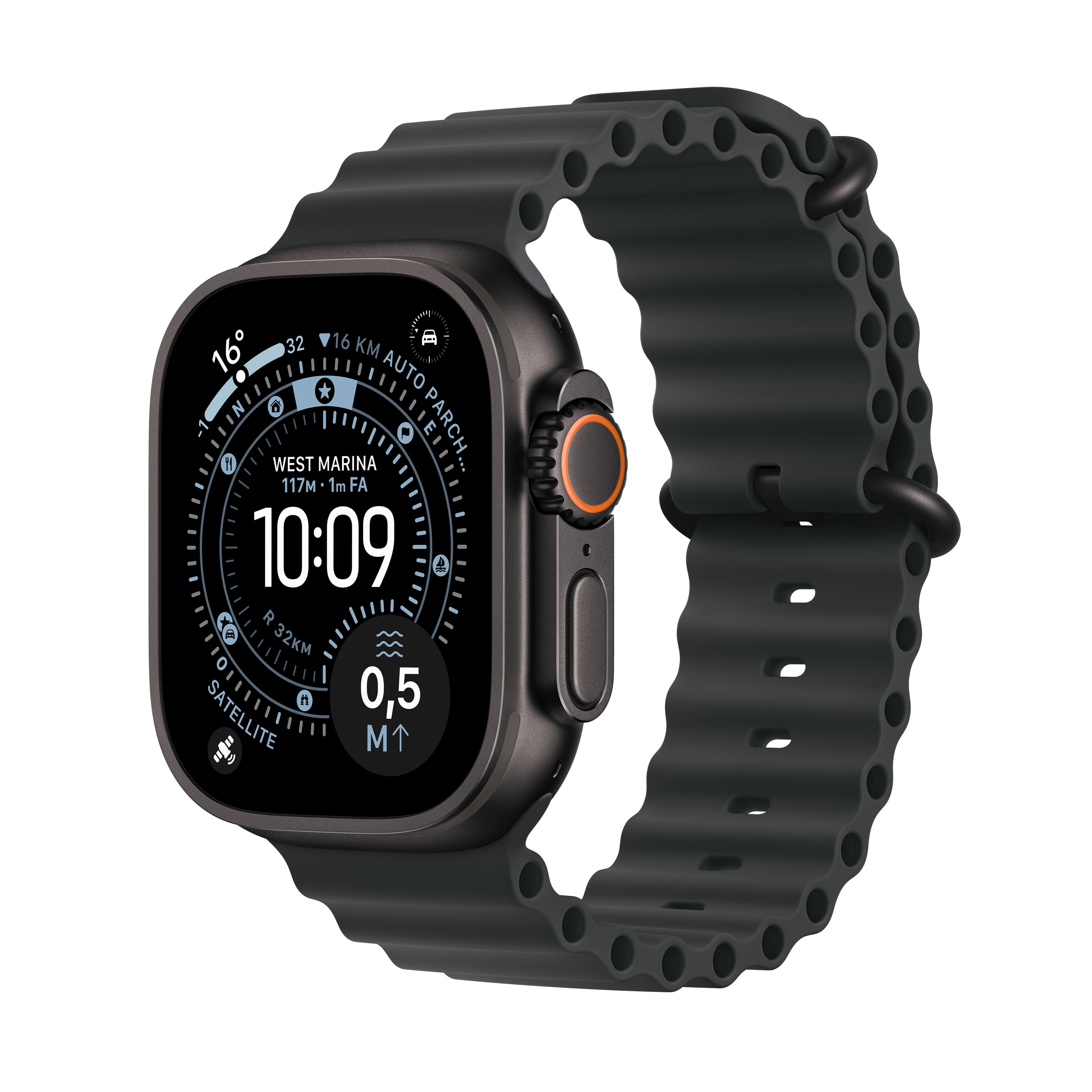 Apple Watch Ultra 3 - 49 mm - Black Titanium