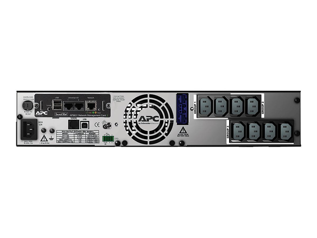 APC Smart-UPS X 1500 Rack/Tower LCD - USV (Rack - einbaufähig) - Line-Interactive-USV APC Smart-UPS X 1500 Rack/Tower LCD - USV (Rack - einbaufähig) - Line-Interactive-USV
