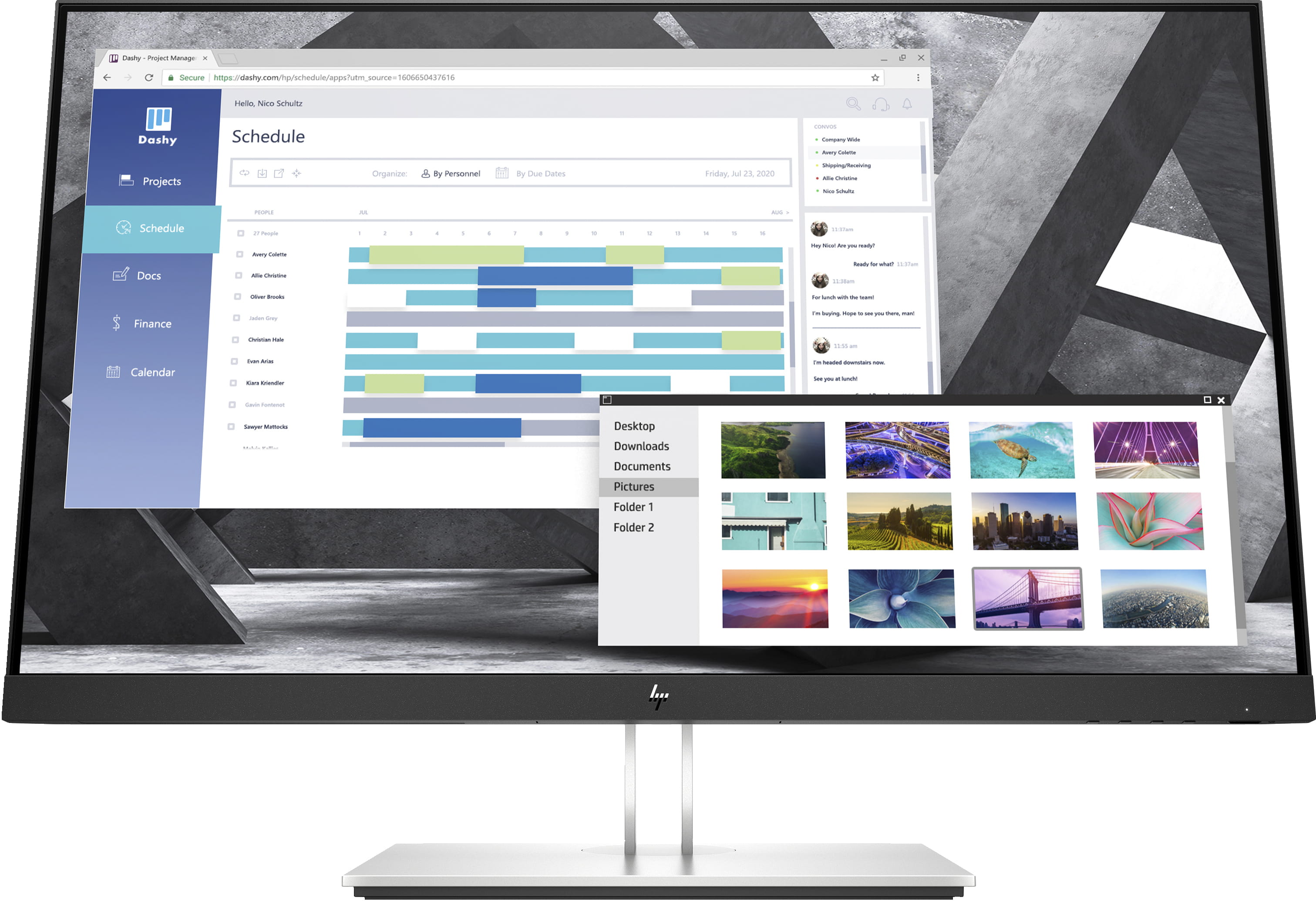 HP E27q G4 - LED-Monitor - 68.6 cm (27") - 2560 x 1440 QHD @ 60 Hz