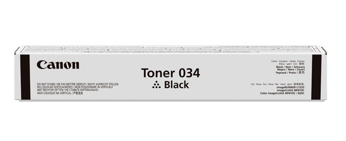 Canon 034 - Schwarz - original - Tonerpatrone