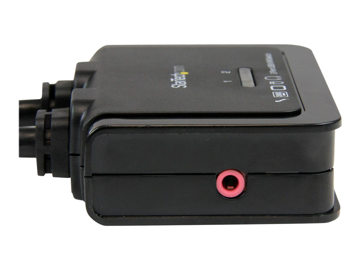 StarTech.com 2 Port USB HDMI KVM Switch mit Audio