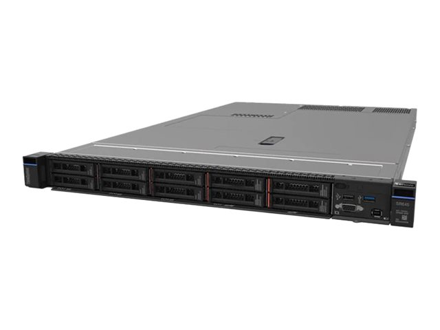 Lenovo ThinkSystem SR645 7D2X - 1U - zweiweg - 1 x EPYC 7513 / 2.6 GHz - RAM 64 GB - SAS - Hot-Swap 6.4 cm (2.5")