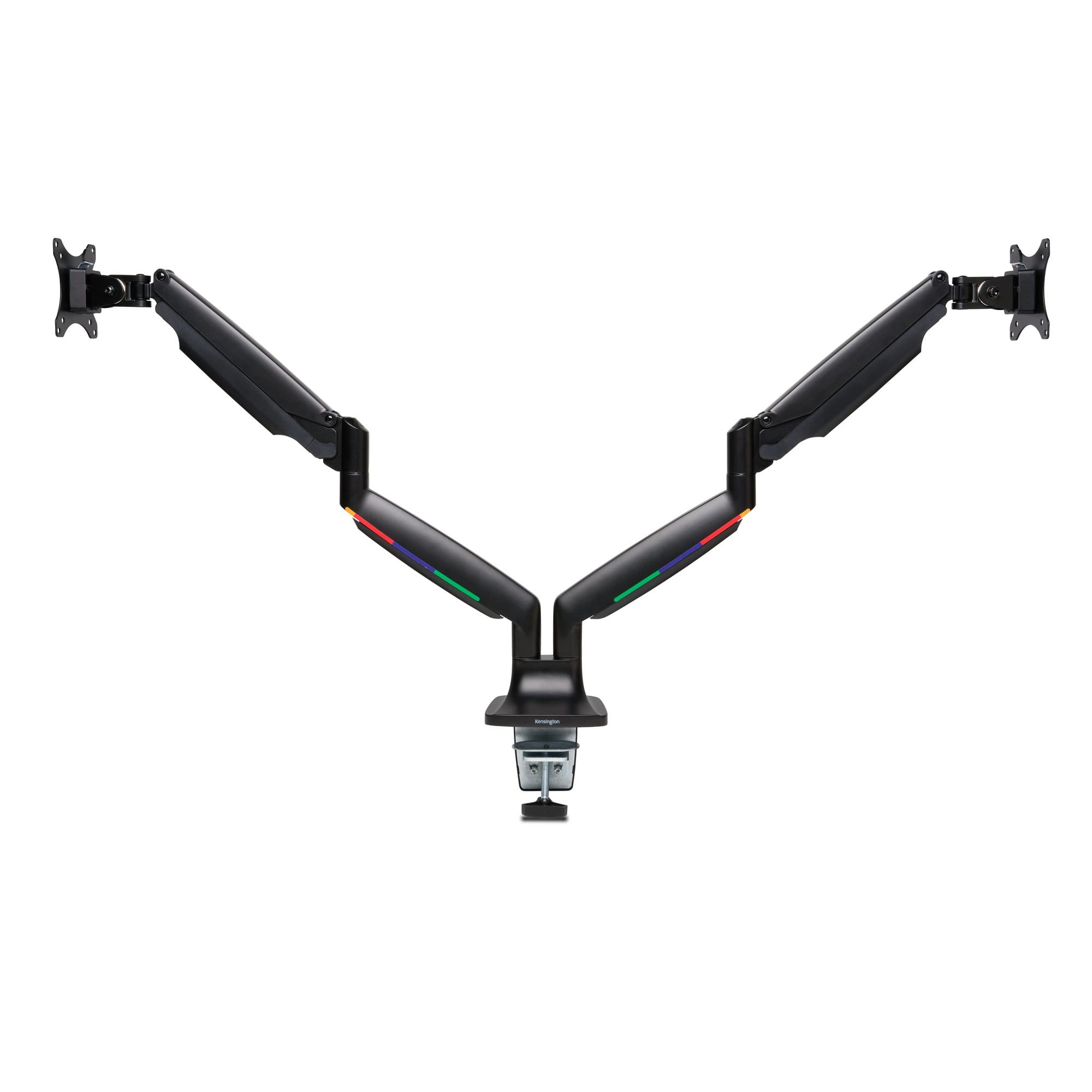 Kensington SmartFit One-Touch Height Adjustable Dual Monitor Arm - Befestigungskit - einstellbarer Arm - für 2 Monitore - Aluminium, Kunststoff, Stahl - Bildschirmgröße: 33-86.4 cm (13"-34")