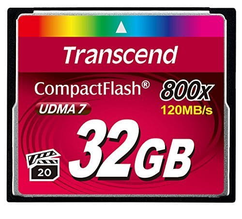 Transcend Flash-Speicherkarte - 32 GB - 800x