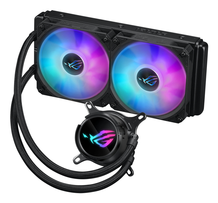 ASUS ROG STRIX LC III 240 ARGB - Prozessor-Flüssigkeitskühlsystem - Kühlergröße: 240 mm - (für: AM4, LGA1200, LGA1700, AM5, LGA115x Socket)