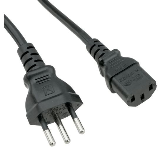 HPE Stromkabel - power IEC 60320 C13 zu SEV 1011 (M)