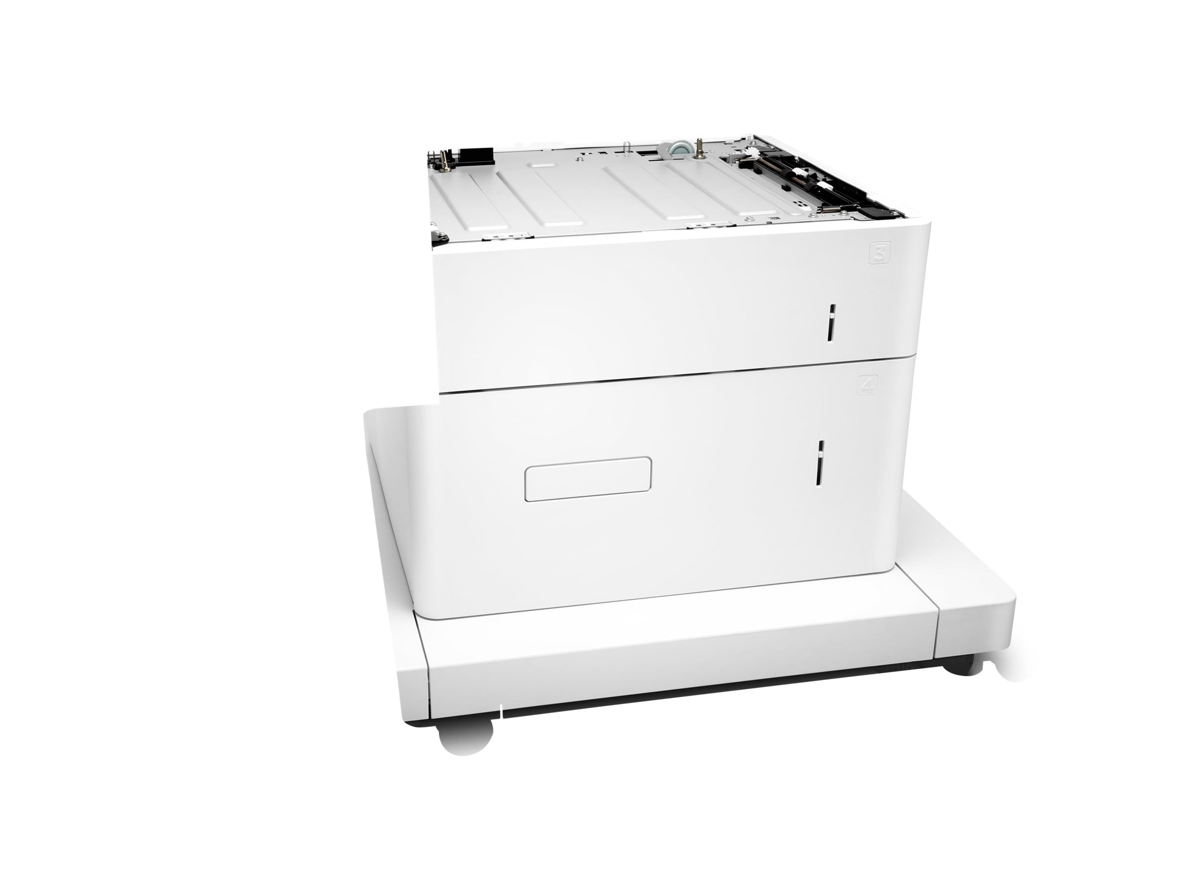 HP Papiereinzug und Ständer - Druckerbasis mit Medienzuführung - 2550 Blätter in 2 Schubladen (Trays)