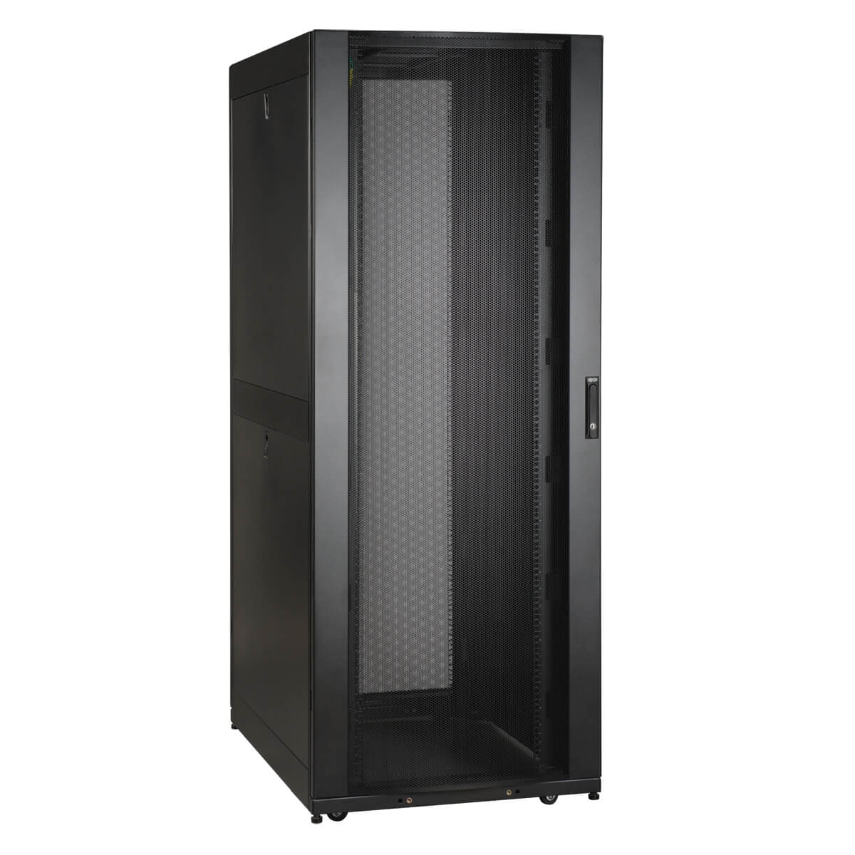 Tripp Eaton Tripp Lite Series 42U Rack Enclosure Server Cabinet 30" Wide w/ 6ft Cable Manager - Schrank Netzwerkschrank - Schwarz - 42HE - 48.3 cm (19")