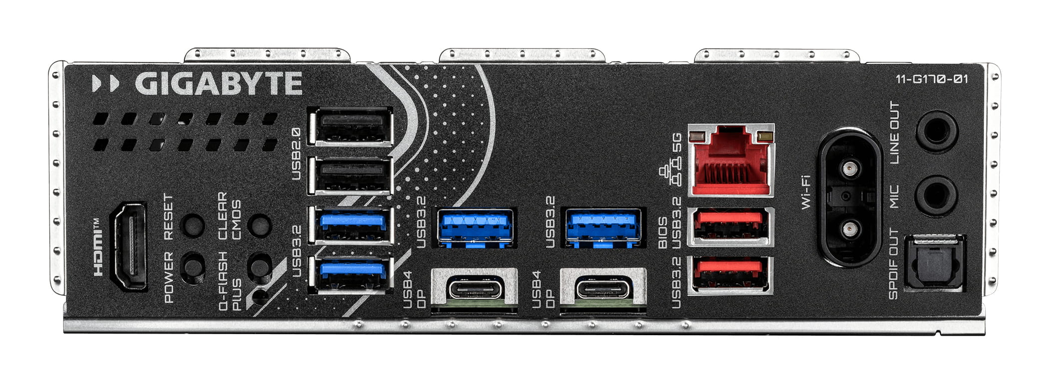 Gigabyte X870E EAGLE WIFI7 - Motherboard - ATX - Socket AM5 - AMD X870E Chipsatz - USB4, USB 3.2 Gen 1, USB-C 3.2 Gen 2x2, USB 3.2 Gen 2 - 5 Gigabit Ethernet, Wi-Fi 7, Bluetooth - Onboard-Grafik (CPU erforderlich)