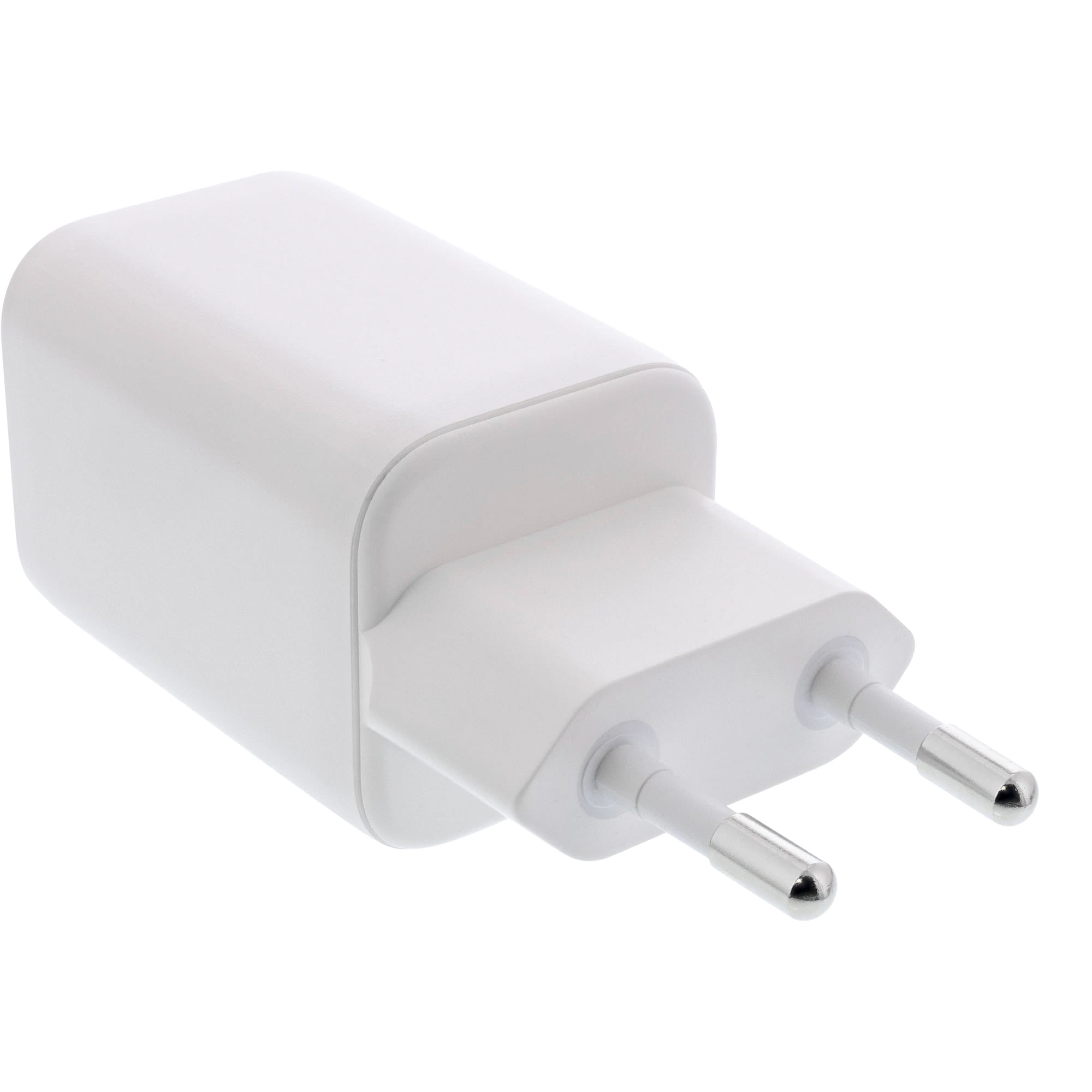 InLine Power Delivery + Quick Charge USB Netzteil - 33W - USB-A + USB-C - weiß