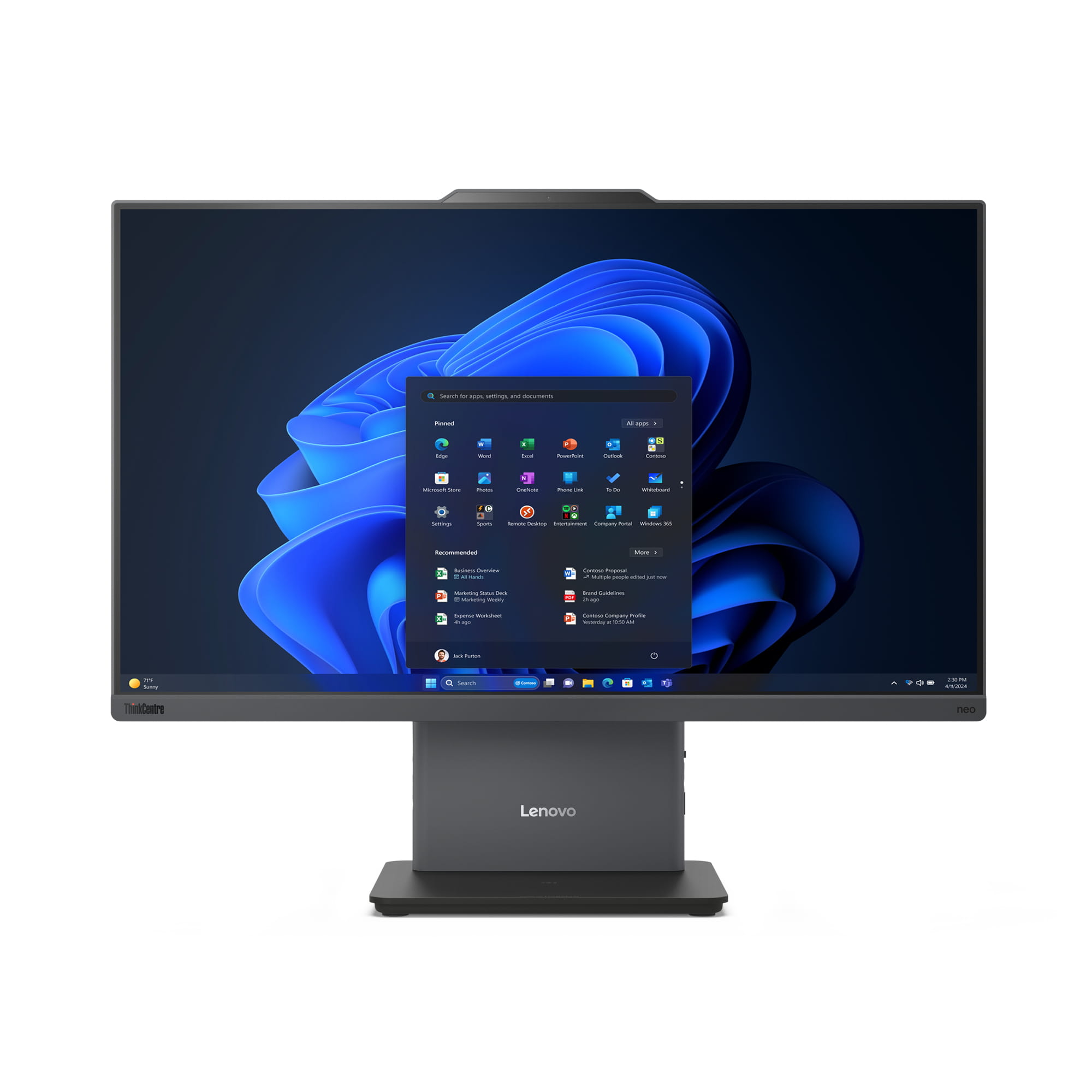 Lenovo ThinkCentre neo 50a 24 Gen 5 12SC - All-in-One