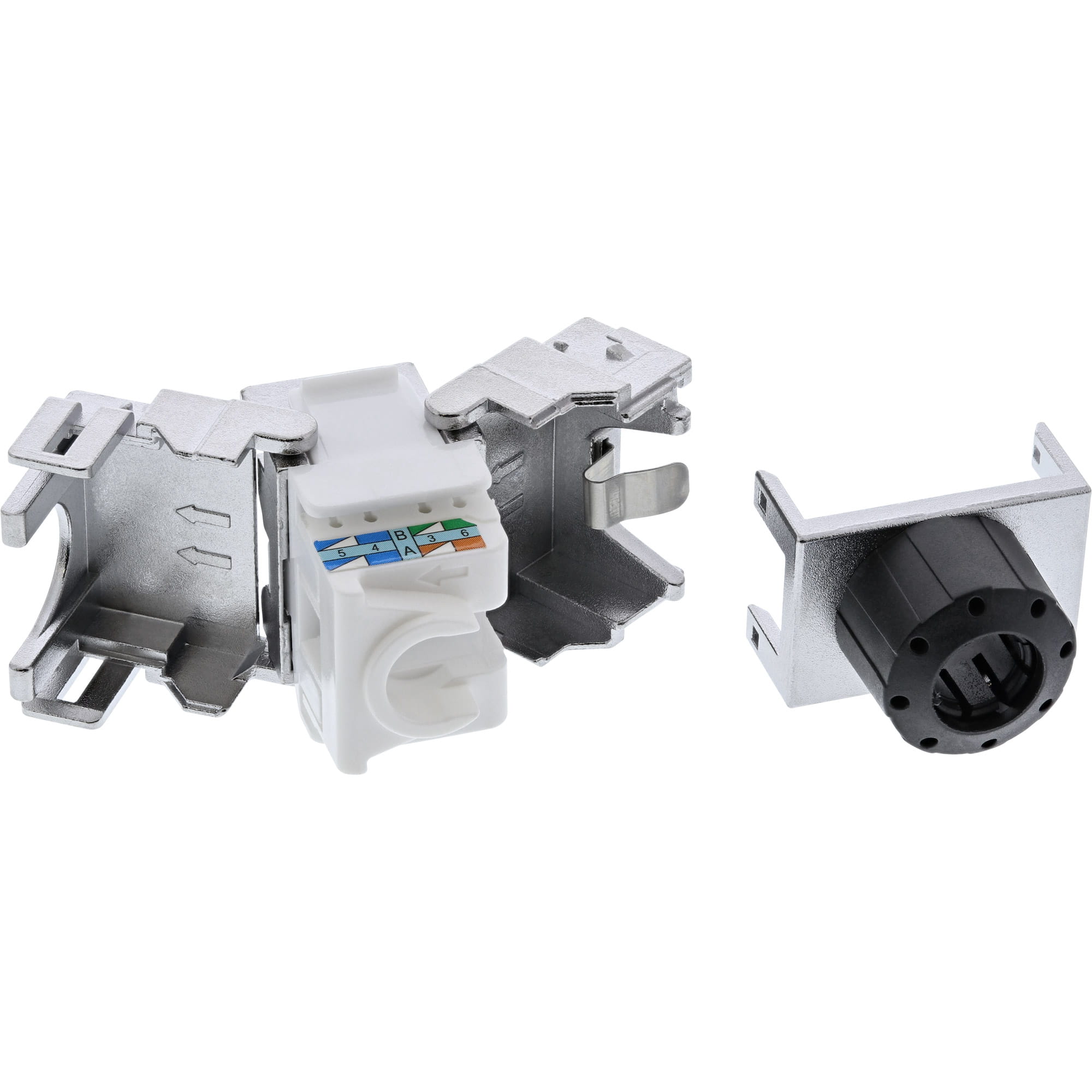 InLine Premium Keystone RJ45 Buchse / LSA Einsatz - SNAP-In - Cat.6a
