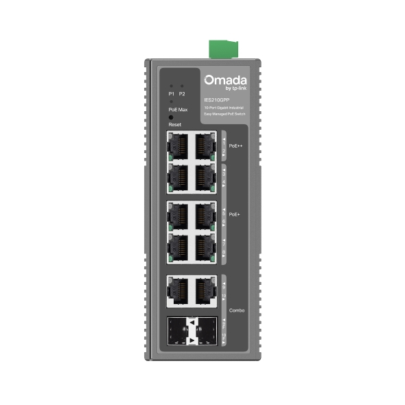 TP-LINK Omada IES210GPP V1.6 - Switch - industriell - managed - 6 x 10/100/1000 (PoE+)