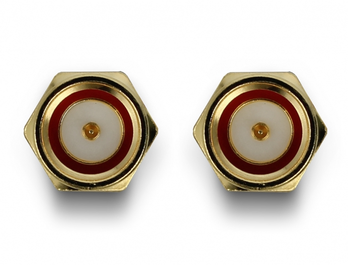 Delock Antennenadapter - SMA männlich gewinkelt