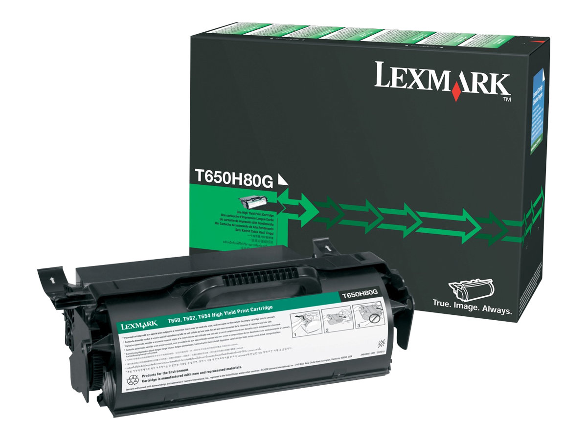 Lexmark Hohe Ergiebigkeit - Schwarz - original
