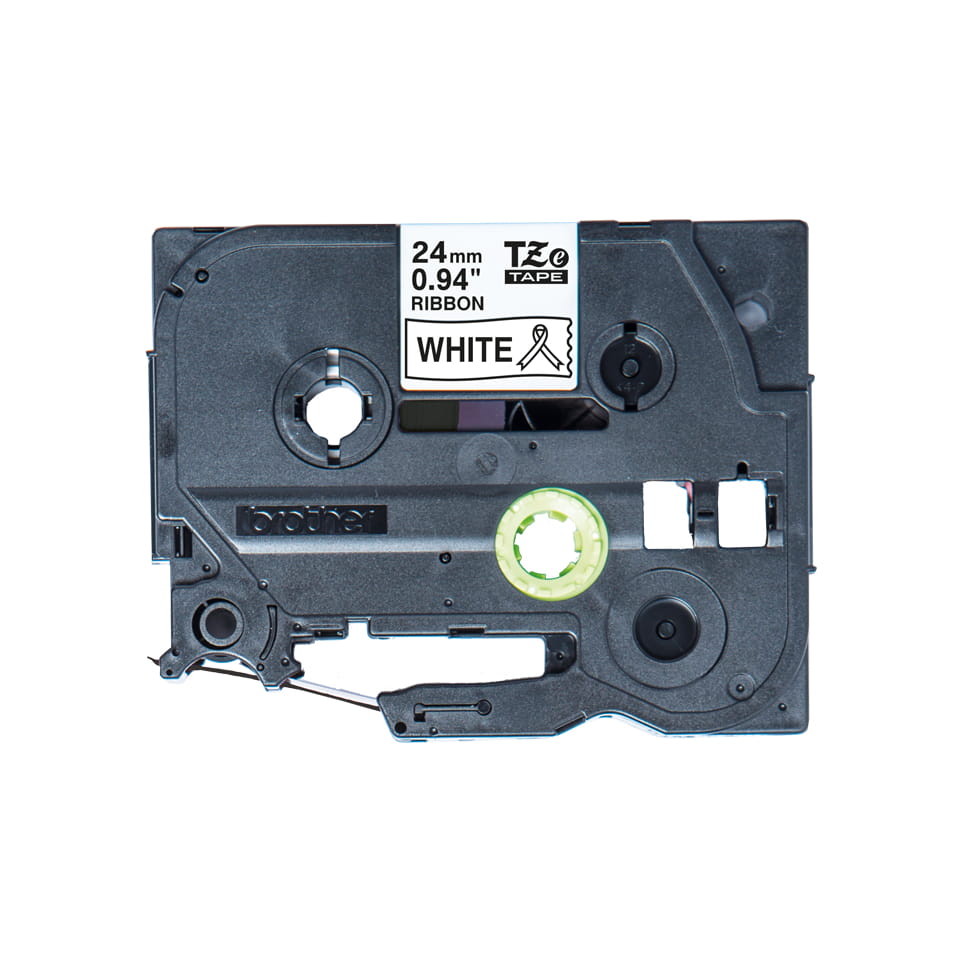 Brother TZe-R251 - Seidig - Schwarz auf Weiß - Rolle (2,4 cm x 4 m)