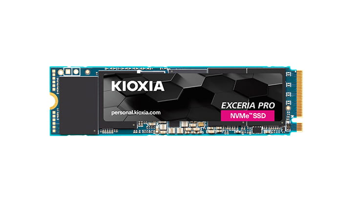 Kioxia EXCERIA PRO LSE10Z002TG8 - SSD - 2 TB - intern - M.2 2280 - PCIe 4.0 x4 (NVMe)