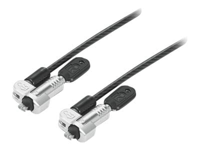 Lenovo 4XE1B81918, 1,8 m, Kensington, Schlüssel, Karbonstahl, Kunststoff, Schwarz