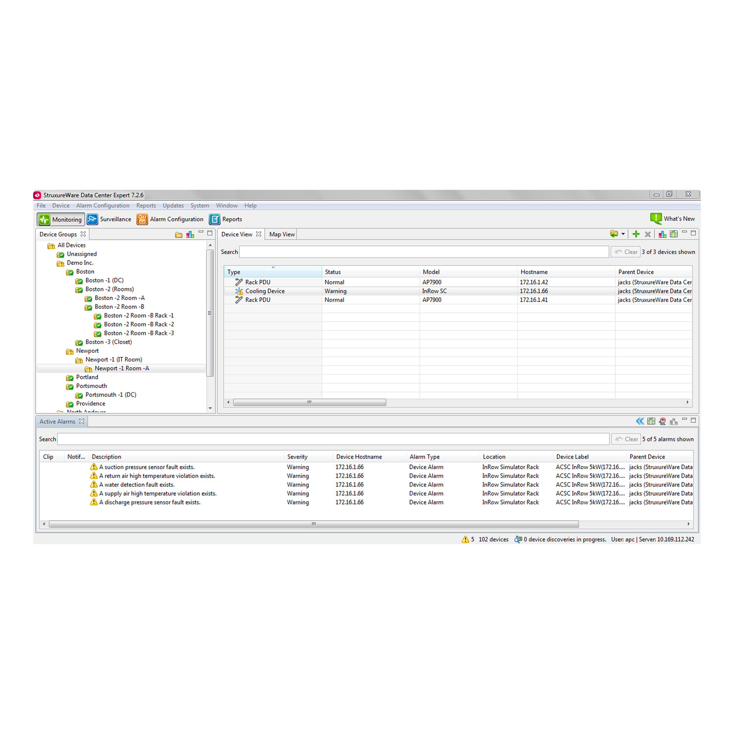 APC StruxureWare Data Center Expert - Abonnement-Lizenz
