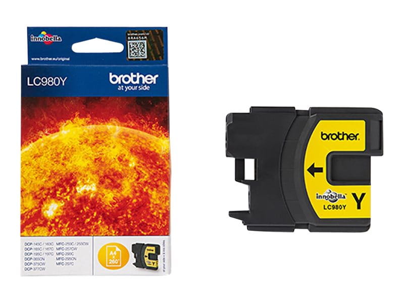 Brother LC980Y - Gelb - original - Tintenpatrone