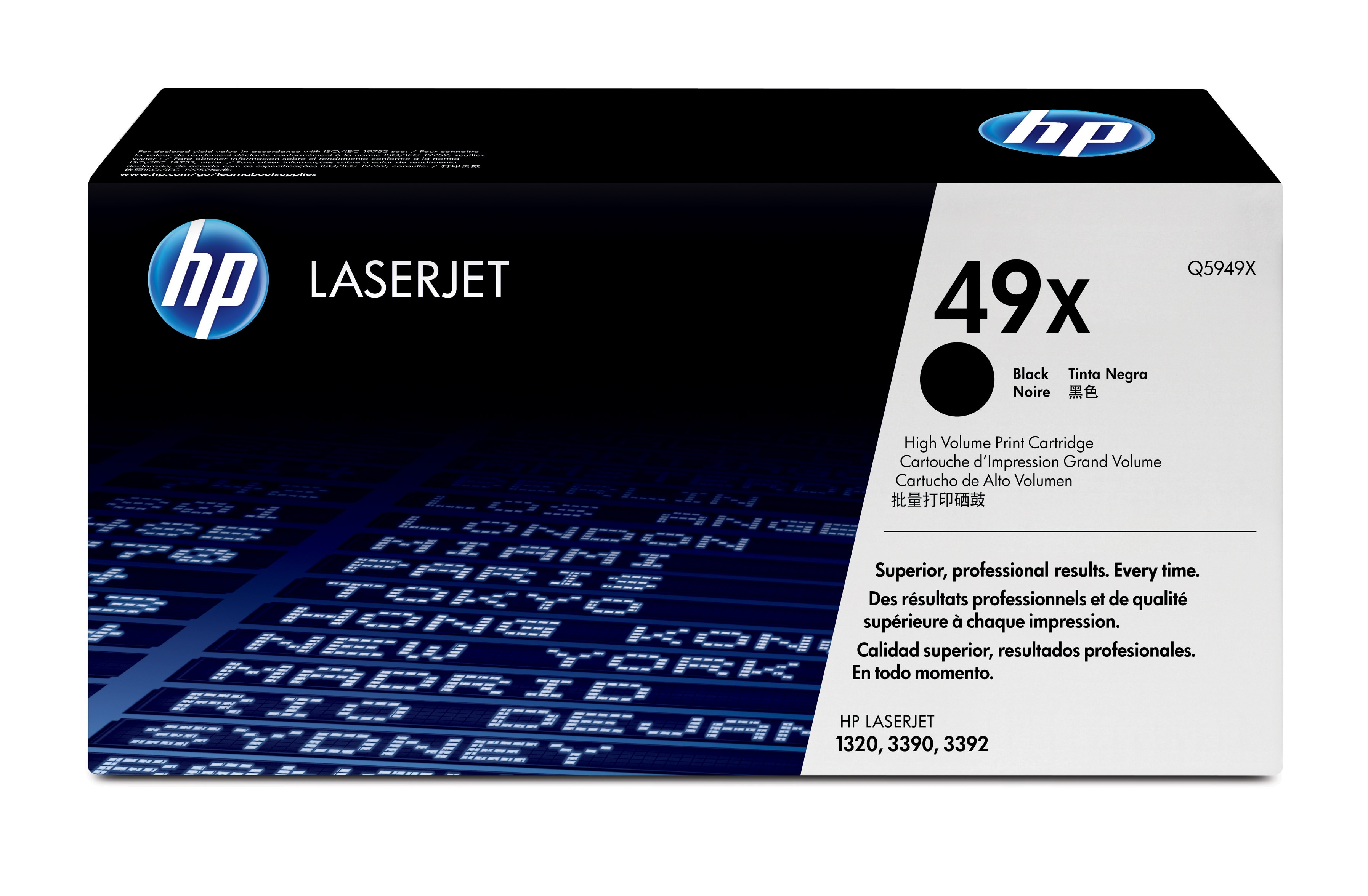 HP 49X Schwarz Original LaserJet Tonerkartusche mit hoher Reichweite, 6000 Seiten, Schwarz, 1 Stück(e)