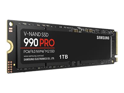 Samsung 990 PRO MZ-V9P1T0BW - SSD - verschlüsselt - 1 TB - intern - M.2 2280 - PCIe 4.0 x4 (NVMe)