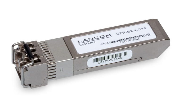 Lancom SFP-SX-LC10 - SFP+-Transceiver-Modul - 10GbE - 10GBase-SX - LC Multi-Mode - bis zu 300 m - 850 nm (Packung mit 10)