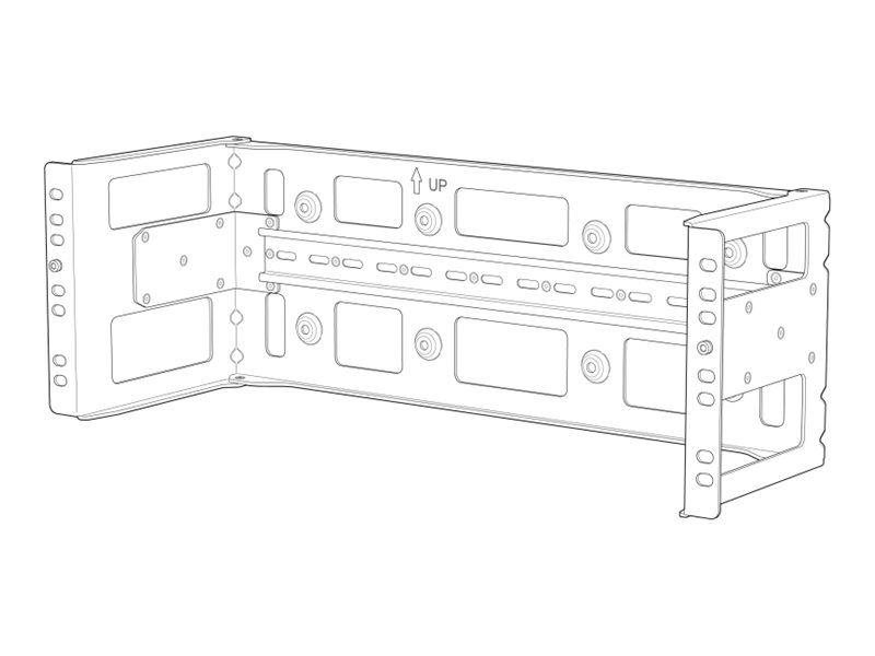 Juniper Halterung - with DIN rail
