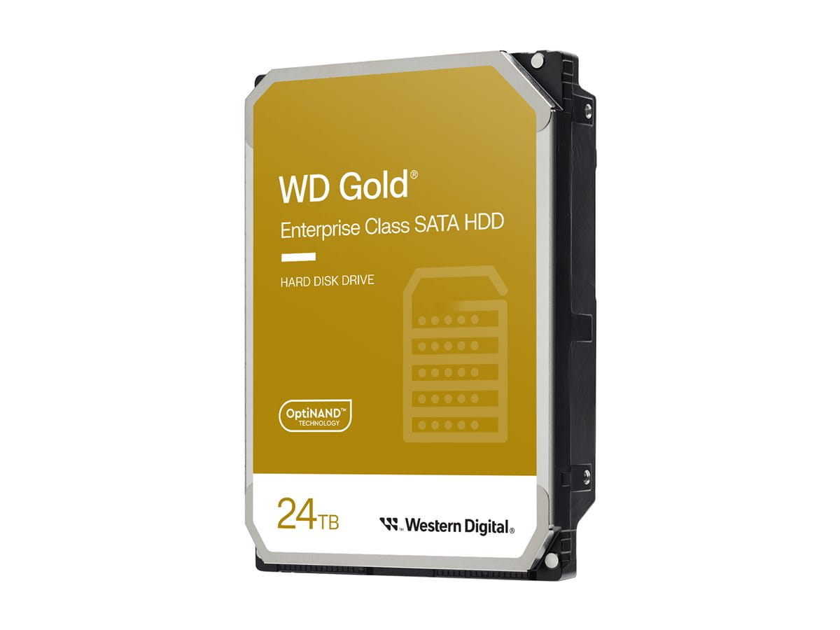 WD Gold WD242KRYZ - Festplatte - Enterprise - 24 TB - intern - 3.5" (8.9 cm)