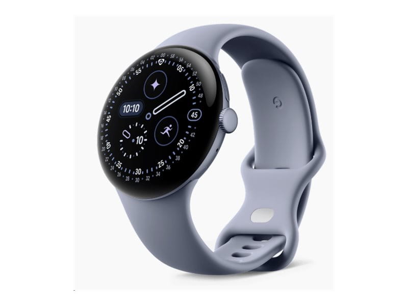 Google Pixel Watch 4 - 45 mm - satinierte Mondsteinaluminium