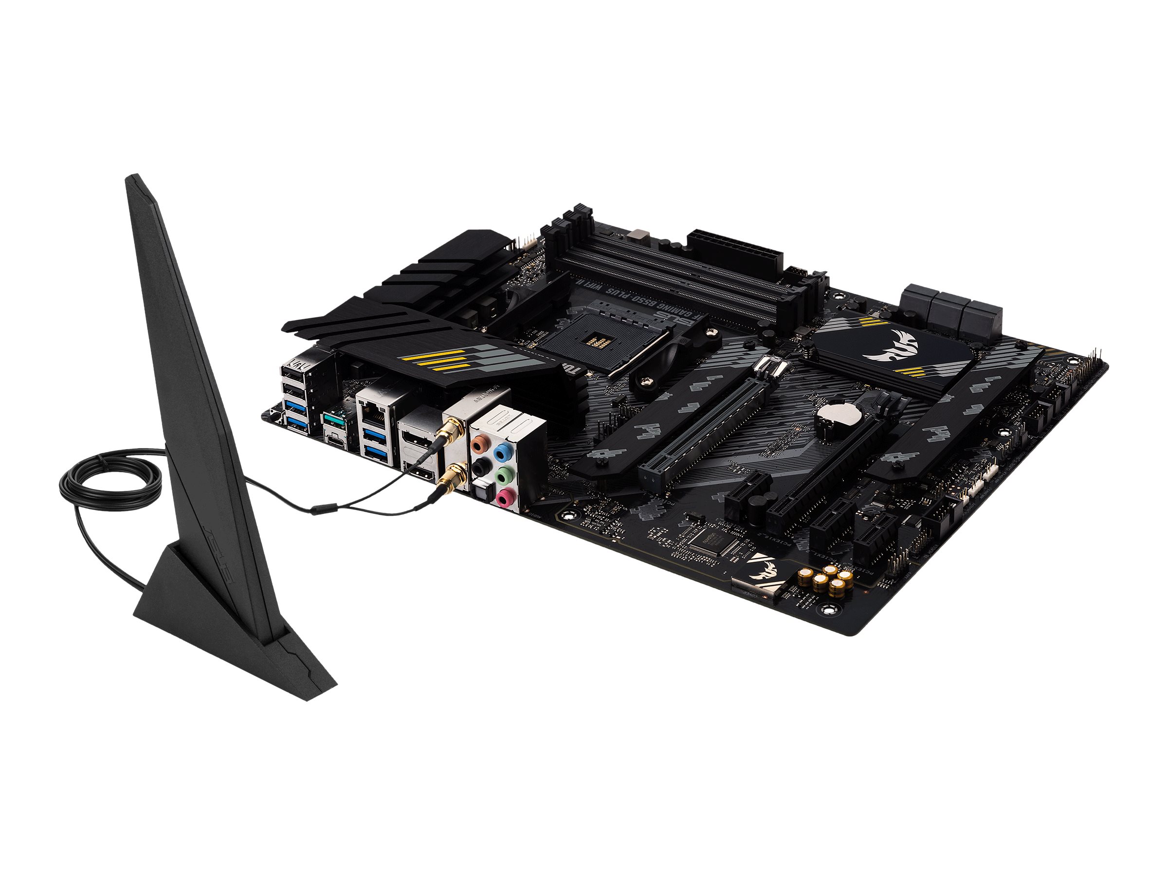 ASUS TUF GAMING B550-PLUS WIFI II - Motherboard - ATX - Socket AM4 - AMD B550 Chipsatz - USB-C Gen2, USB 3.2 Gen 1, USB 3.2 Gen 2 - 2.5 Gigabit LAN, Wi-Fi 6, Bluetooth - Onboard-Grafik (CPU erforderlich)