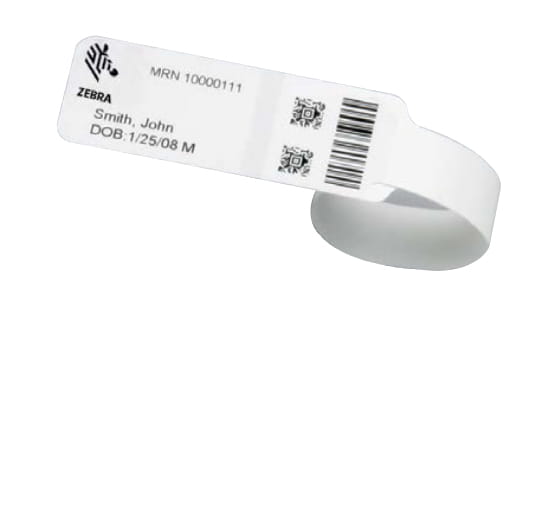 Zebra Z-Band Direct Soft Infant - Polypropylen (PP)