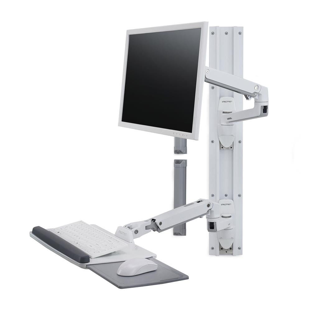 Ergotron LX Wall Mount System - Befestigungskit (Wandarm, Maushalterung, Tastaturarm, Handgelenkkissen) Ergotron LX Wall Mount System - Befestigungskit (Wandarm, Maushalterung, Tastaturarm, Handgelenkkissen)