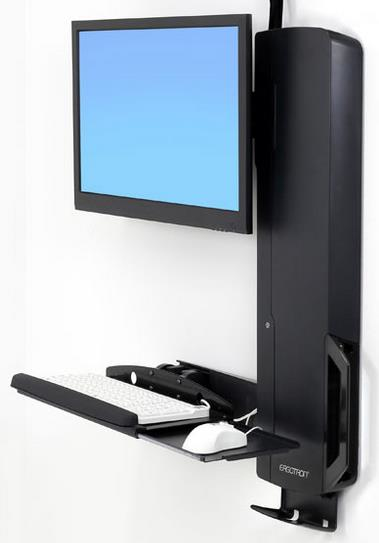 Ergotron Sit-Stand Vertical Lift, High Traffic Area - Befestigungskit (vertikaler Hub)
