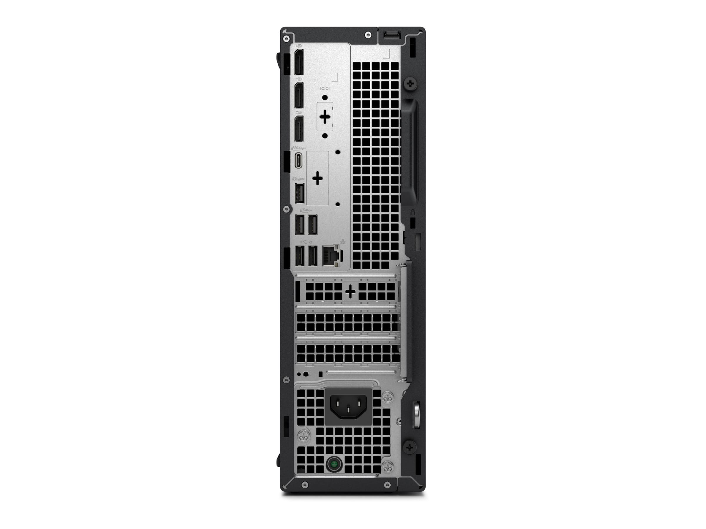 Dell Pro Slim Plus QBS1250 - Slim Desktop - Core Ultra 5 235 / 3.4 GHz - RAM 16 GB - SSD 512 GB - NVMe, TLC - Intel Graphics - 1GbE, Wi-Fi 6E, Bluetooth - WLAN: 802.11a/b/g/n/ac/ax (Wi-Fi 6E)