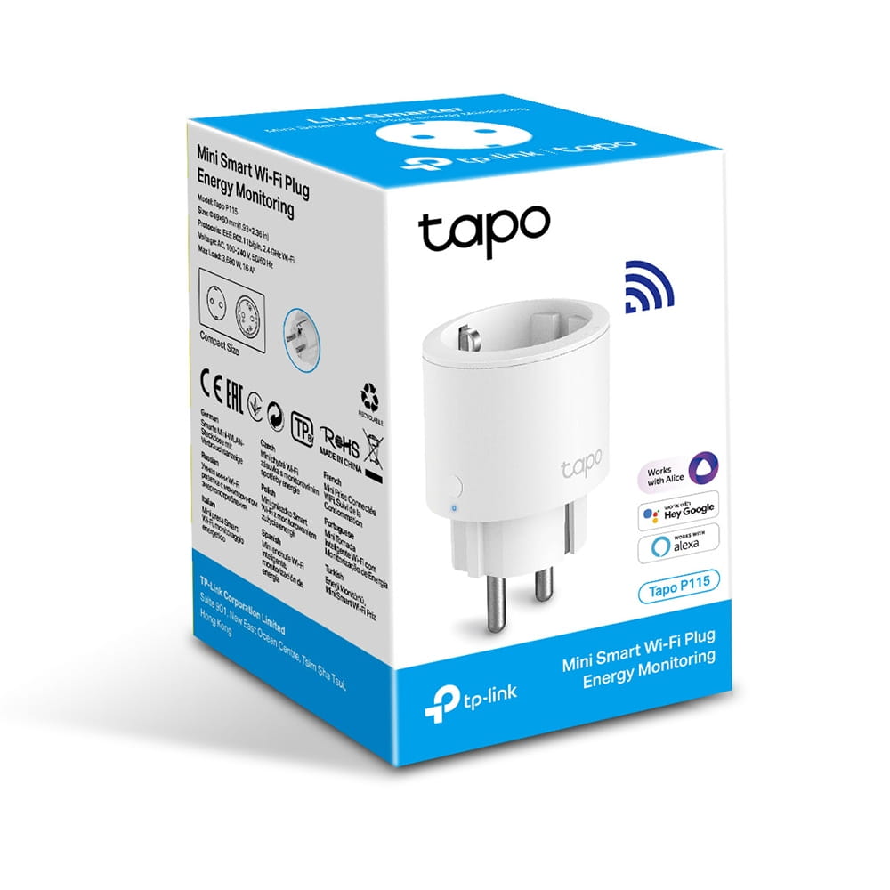 TP-LINK Tapo P115 V1 - Smart-Stecker - mini - kabellos