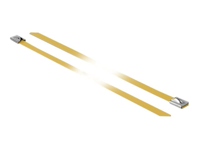 Delock Kabelbinder - 40 cm - Gelb (Packung