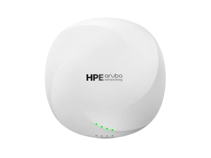 HPE Aruba Networking AP-635 (RW) - Campus - Accesspoint - Wi-Fi 6 - Wi-Fi 6E, Bluetooth, ZigBee - 2.4 GHz, 5 GHz, 6 GHz Deckenmontage (Packung mit 5)