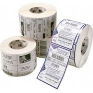Zebra Z-Ultimate 3000T - Polyester - glänzend - permanenter Acrylklebstoff - beschichtet - 5,8 mil - weiß - 50.8 x 50.8 mm 18600 Etikett(en) (12 Rolle(n)
