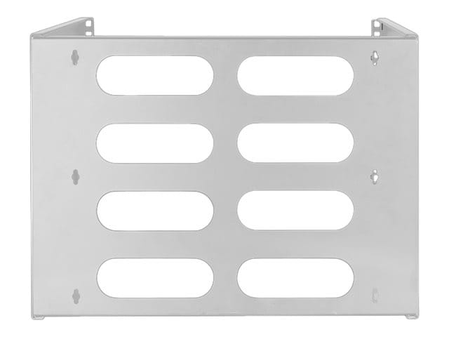 LogiLink Rack Bracket - geeignet für Wandmontage - Hellgrau, RAL 7035 - 8U - 48.3 cm (19")