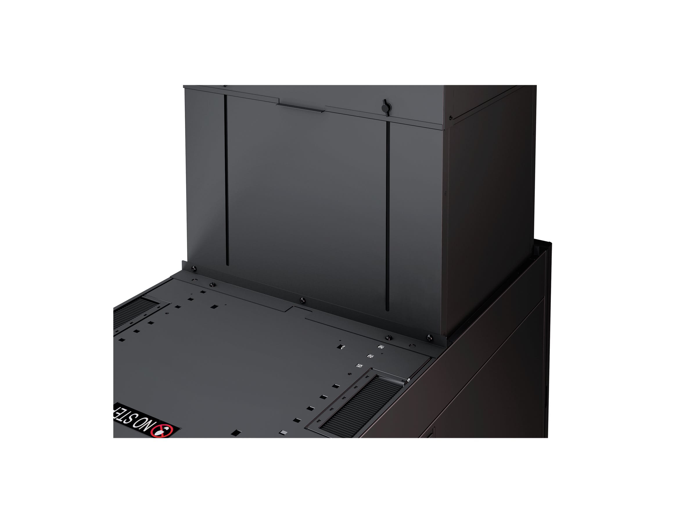APC Rack-Abluftrohr - Schwarz - für P/N: AR3357X674