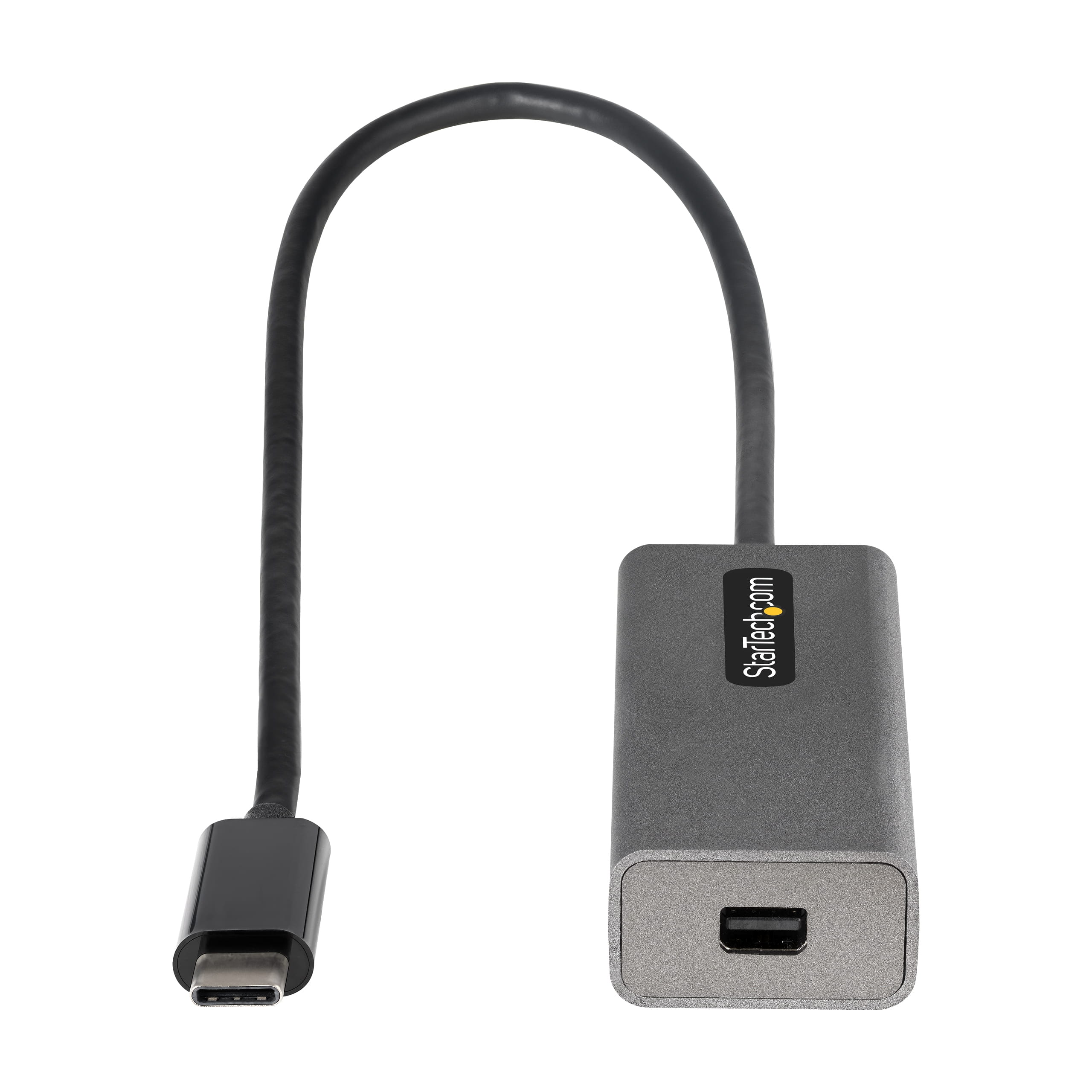 StarTech.com USB-C auf Mini DisplayPort Adapter - 4K 60Hz USB-C auf mDP Adapter Dongle - USB-Type-C zu Mini-DP-Monitor - Videokonverter - Kompatibel mit Thunderbolt 3 - 30cm Kabel (CDP2MDPEC)